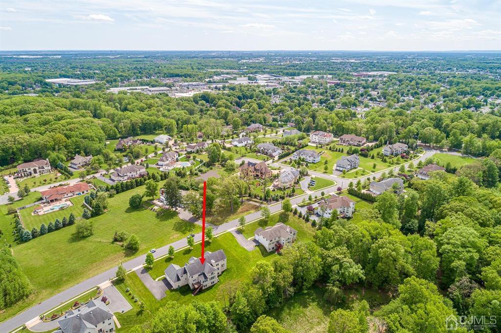 12 Hayduk Drive Edison, NJ 08820 - Photo 62 of 64 an aerial view of residential houses with outdoor space and trees