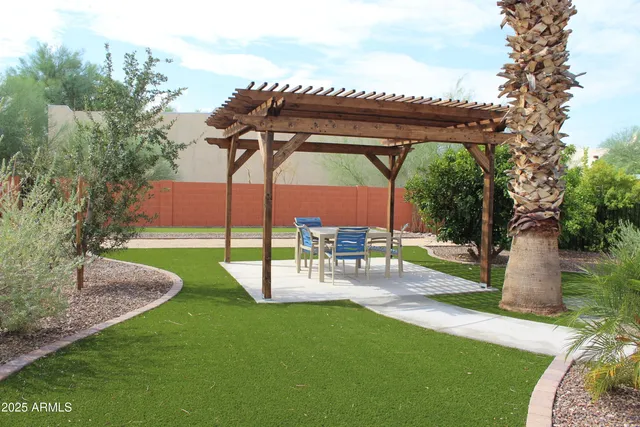 a front view of a house with swimming pool