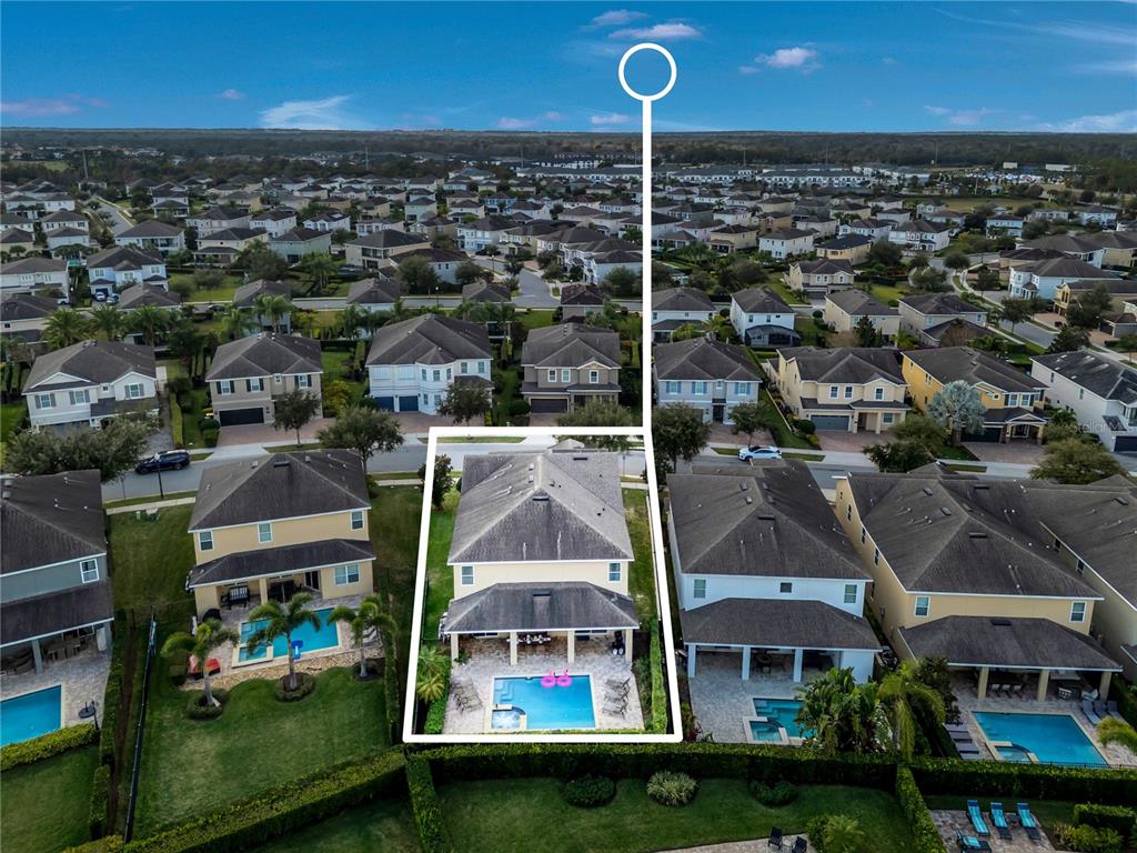 7639 Wilmington Loop Kissimmee, FL 34747 - Photo 75 of 79 an aerial view of multiple houses