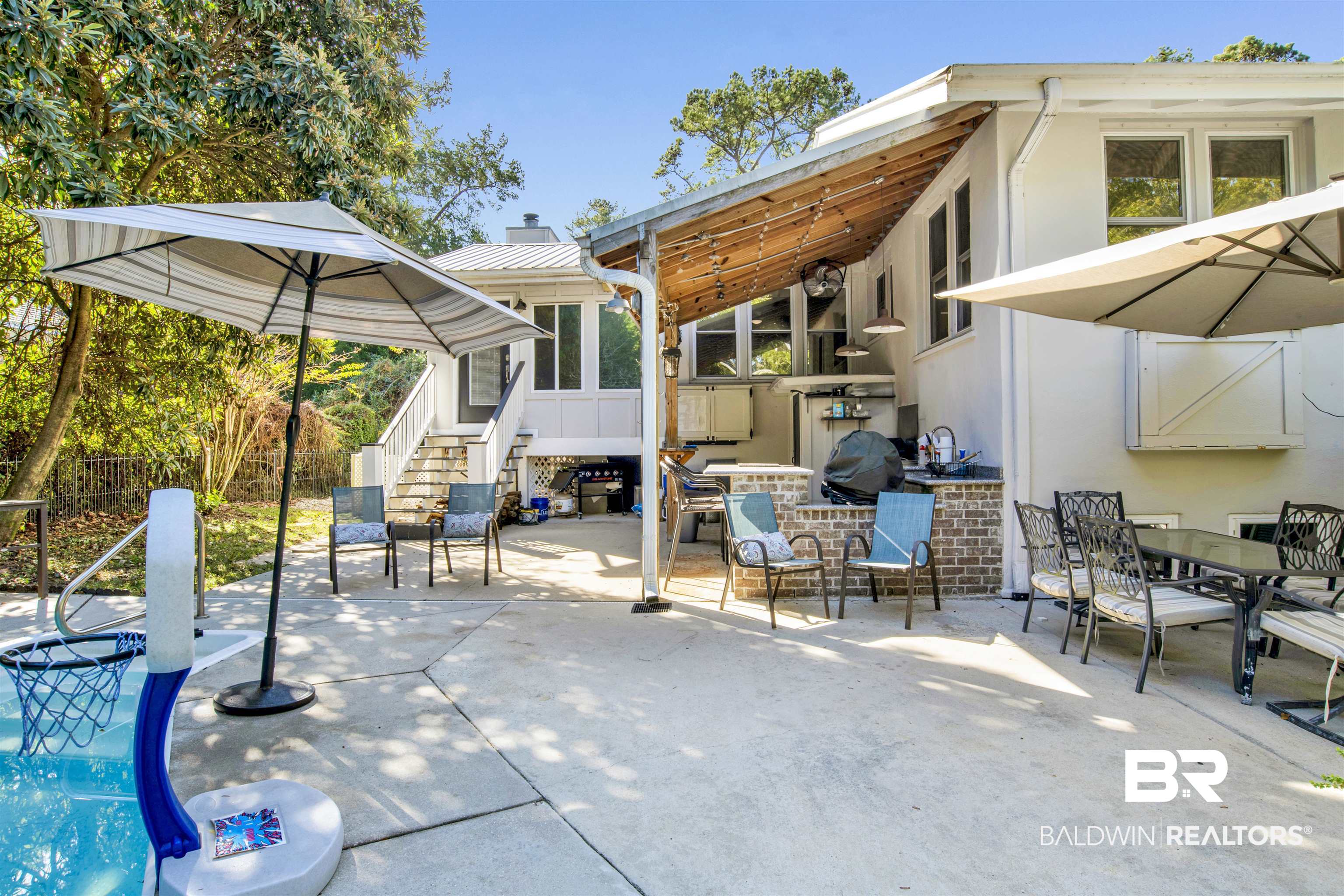 605 Van Avenue Daphne, AL 36526 - Photo 28 of 37 View of patio with a swimming pool