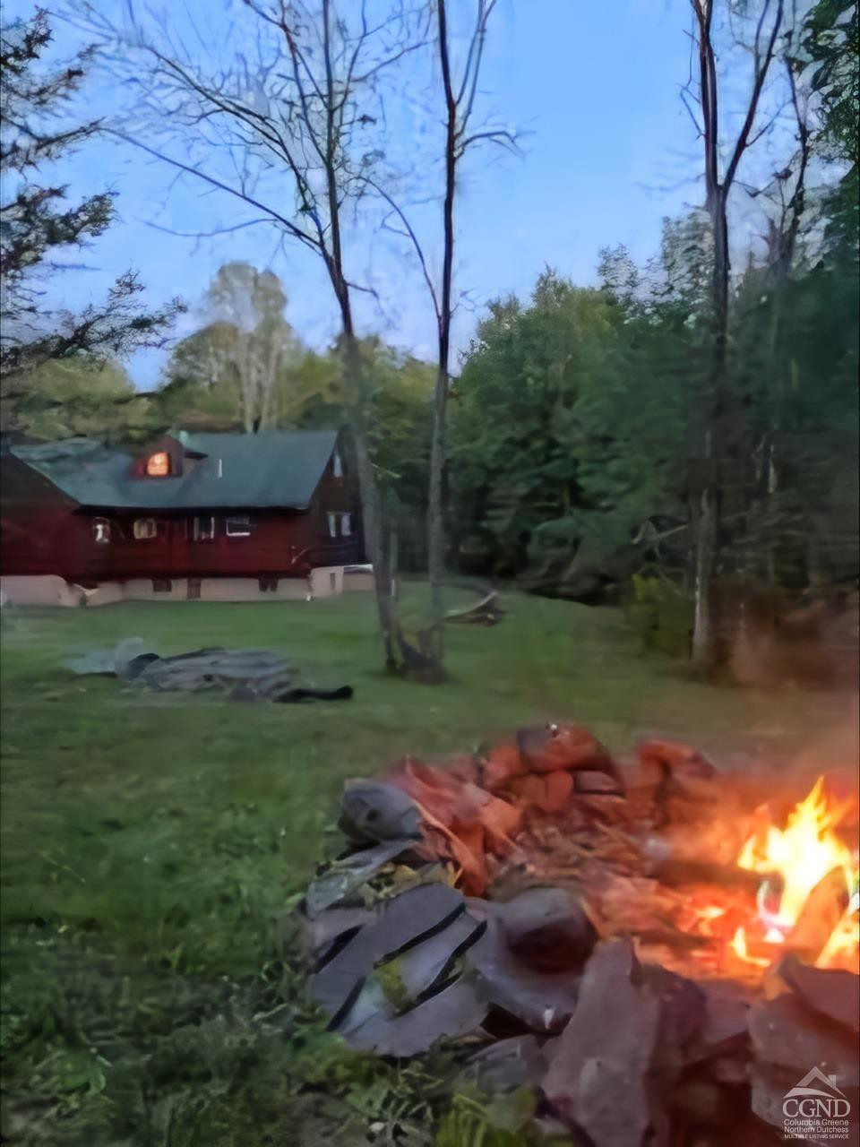 159 Toles Hollow Road Conesville, NY 12076 - Photo 12 of 53 a view of backyard with green space