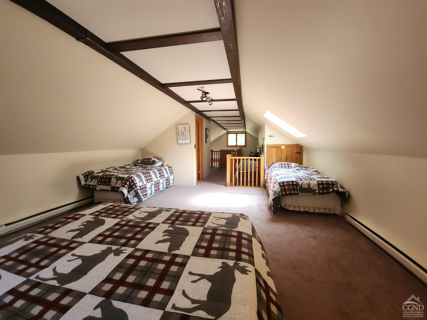 159 Toles Hollow Road Conesville, NY 12076 - Photo 35 of 53 a bedroom with furniture and a window