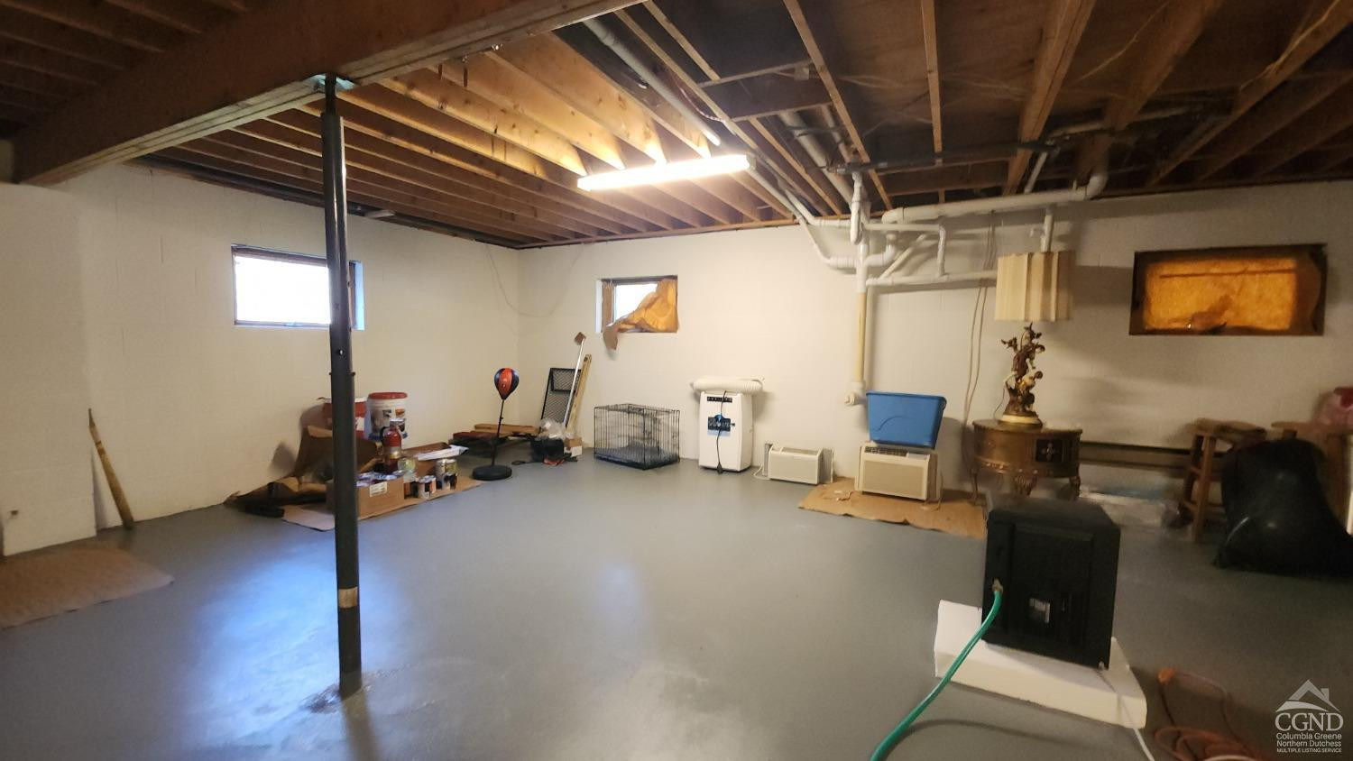 159 Toles Hollow Road Conesville, NY 12076 - Photo 39 of 53 a view of a room with gym equipment