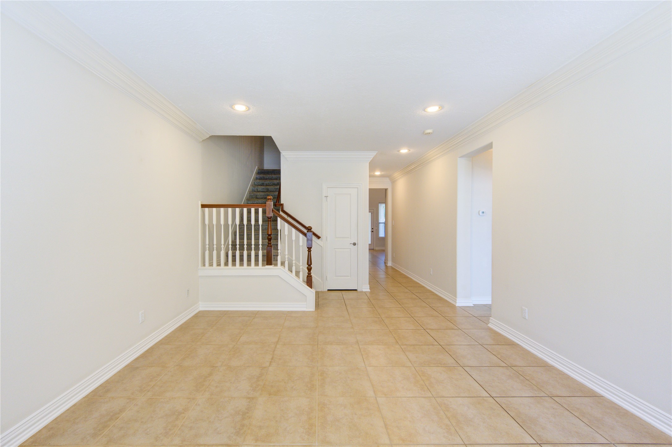 2011 Spring Cedar Lane Houston, TX 77077 - Photo 8 of 43 a view of a hallway with a hallway