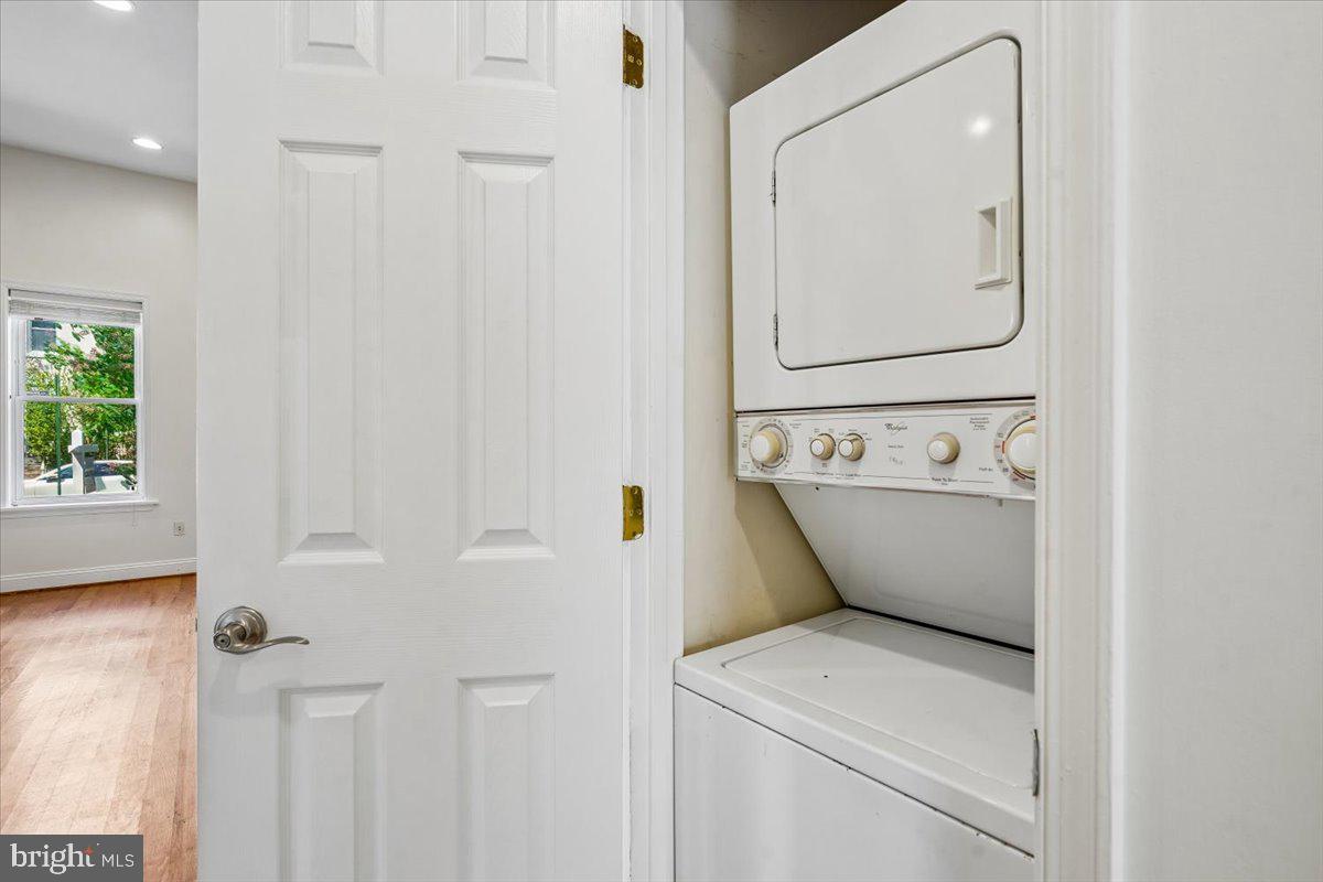 1339 C Street Northeast Washington, DC 20002 - Photo 20 of 24 a utility room with dryer and washer