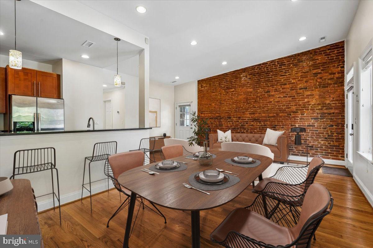 1339 C Street Northeast Washington, DC 20002 - Photo 8 of 24 a view of a dining room with furniture