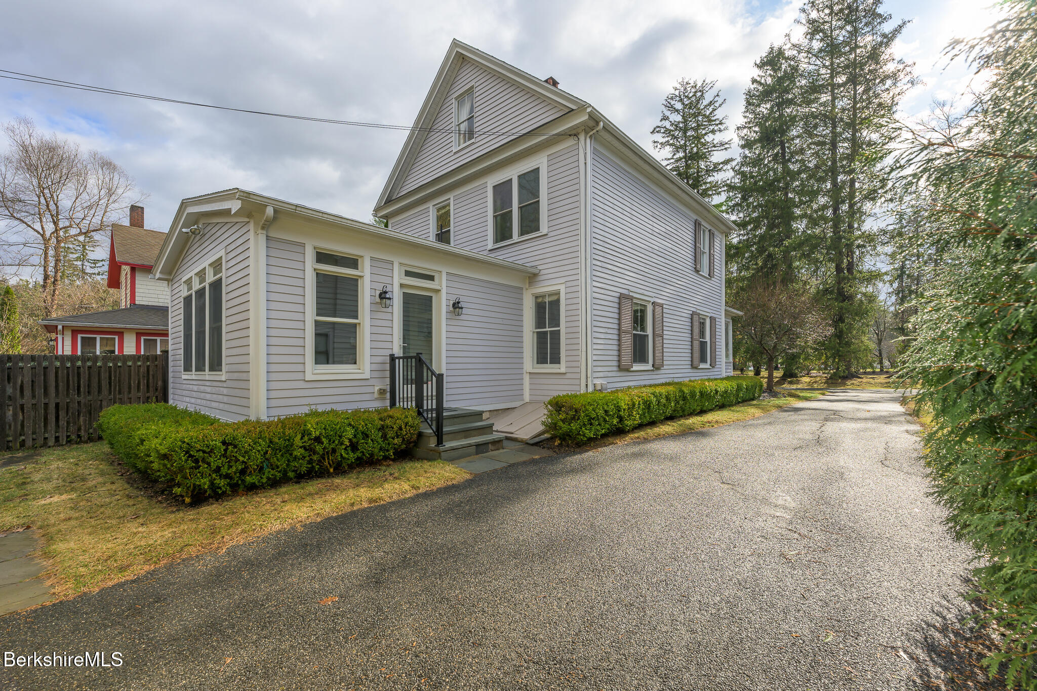 11 Sergeant Street Stockbridge, MA 01262 - Photo 40 of 52 Driveway, side entrance