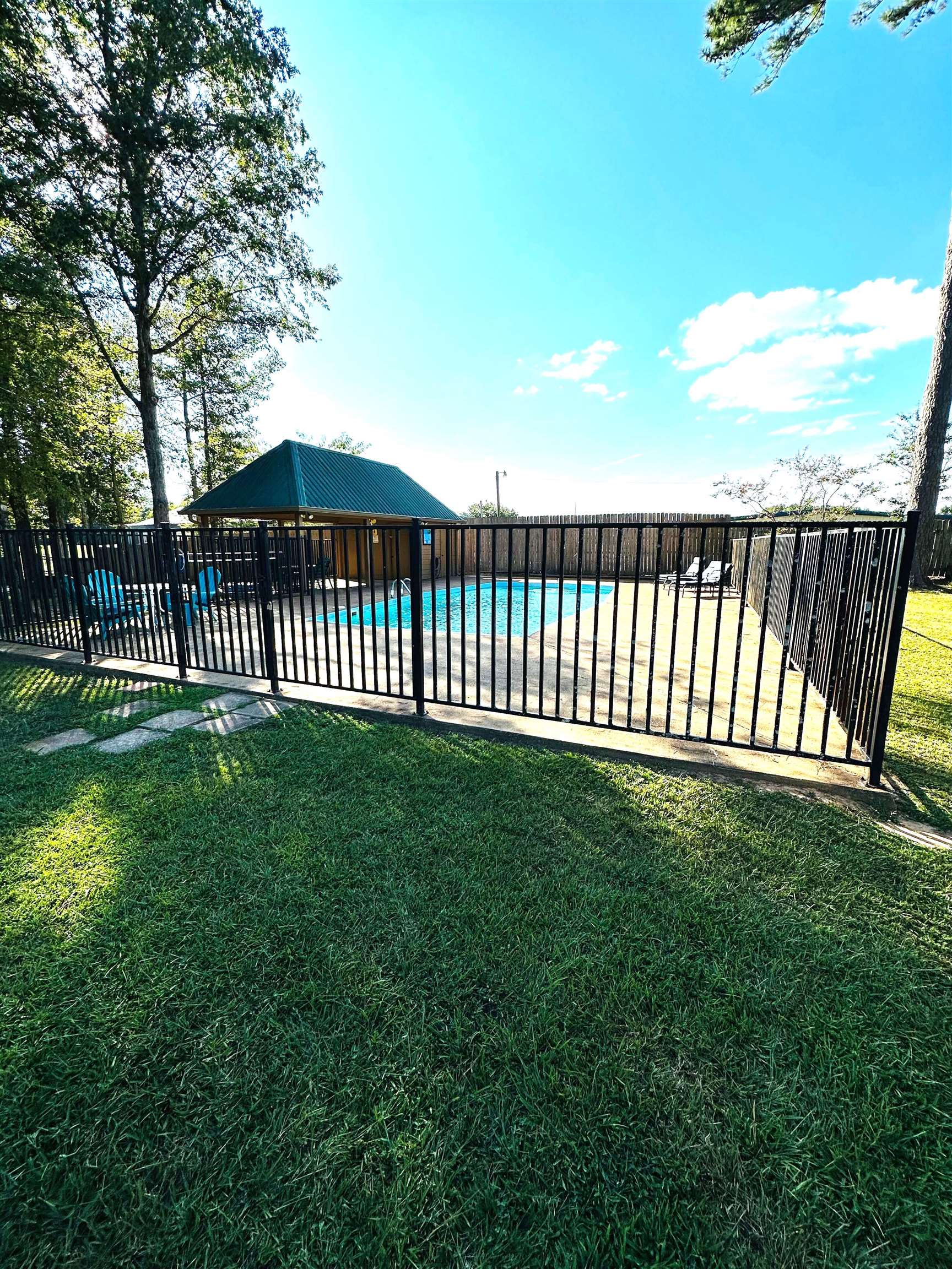 185 Wayson Road Counce, TN 38326 - Photo 8 of 16 a view of a deck with a garden