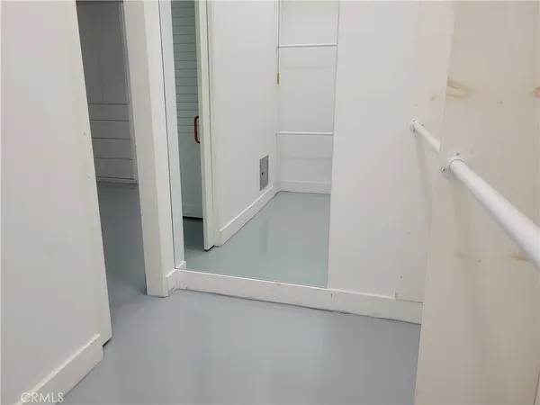 a utility room with a washer and dryer