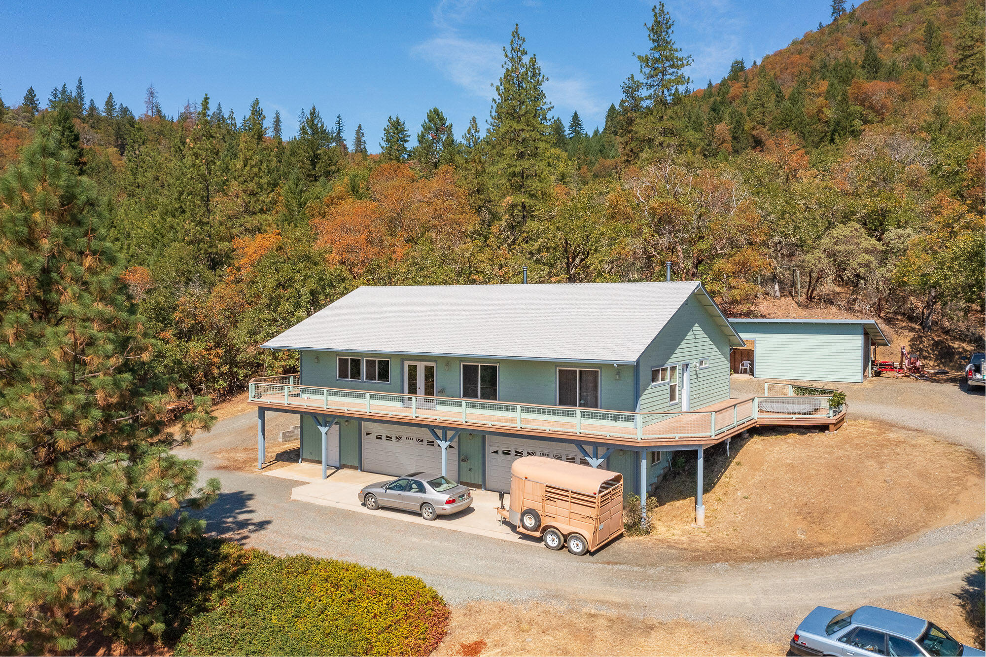7312 North Applegate Road Grants Pass, OR 97527 - Photo 7 of 81 7312NApplegateRd-AerialShots-006