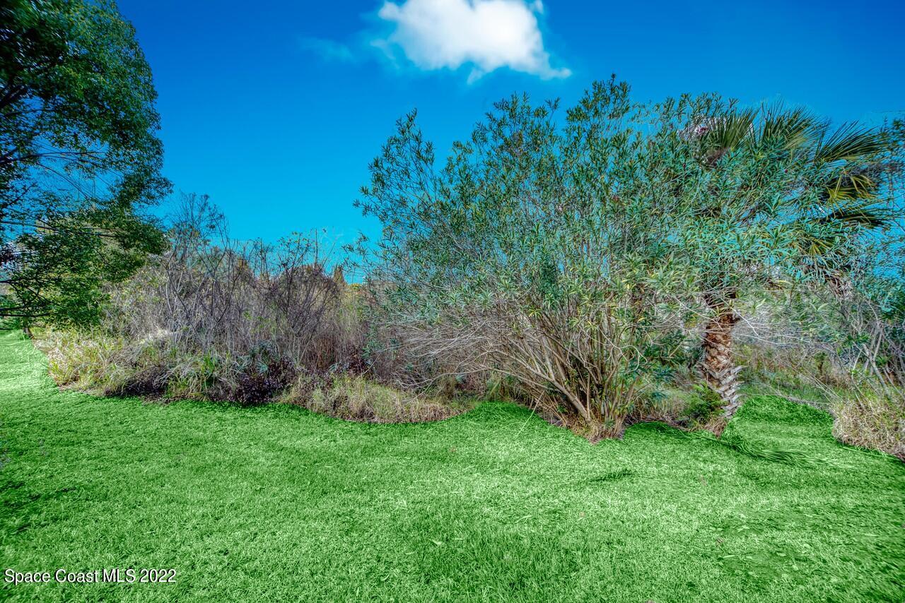 4099 Sparrow Hawk Road Melbourne, FL 32934 - Photo 44 of 48 a view of a backyard