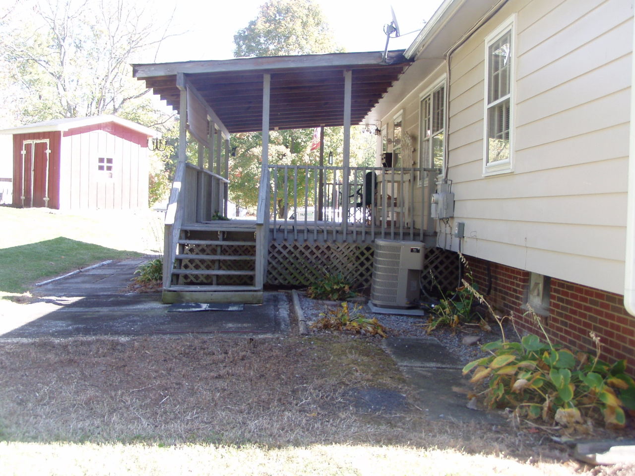 430 Azalea Road Daleville, VA 24083 - Photo 36 of 40 Covered Deck with 2 sets of Steps