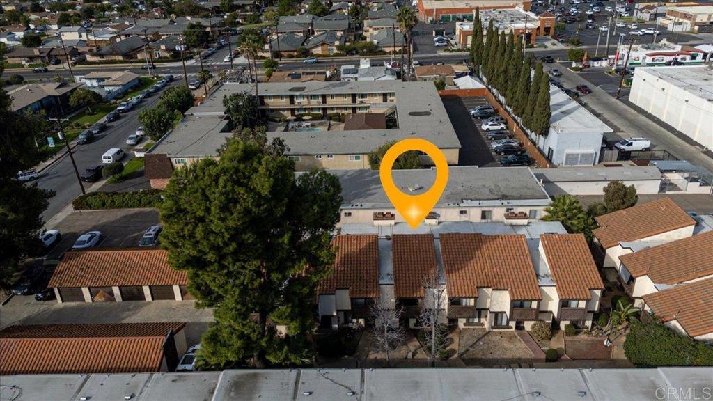 389 Shady Lane, Unit D El Cajon, CA 92021 - Photo 30 of 30 an aerial view of a swimming pool