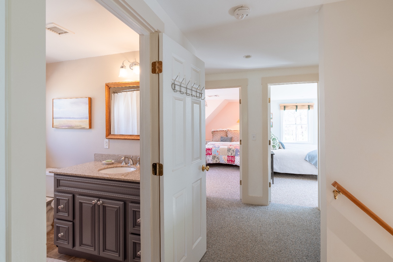93 Hvoslef Way Vineyard Haven, MA 02568 - Photo 20 of 41 a en suite bathroom with a sink double vanity and a mirror