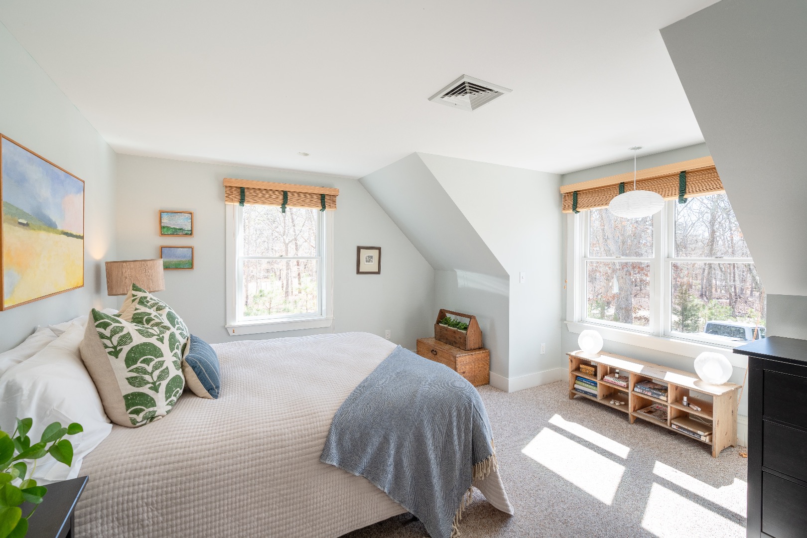 93 Hvoslef Way Vineyard Haven, MA 02568 - Photo 24 of 41 a bedroom with a bed and a large window