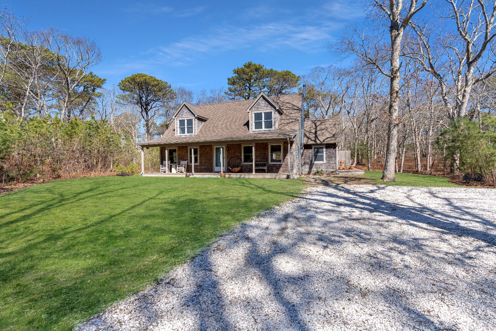 93 Hvoslef Way Vineyard Haven, MA 02568 - Photo 41 of 41 a front view of a house with a yard