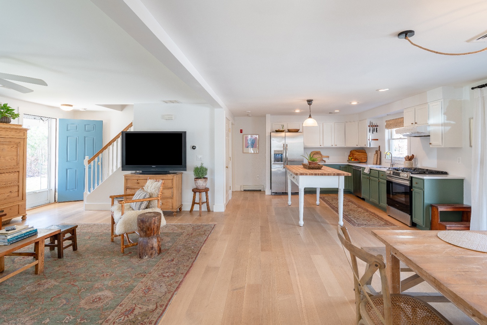 93 Hvoslef Way Vineyard Haven, MA 02568 - Photo 8 of 41 a living room with furniture and a flat screen tv