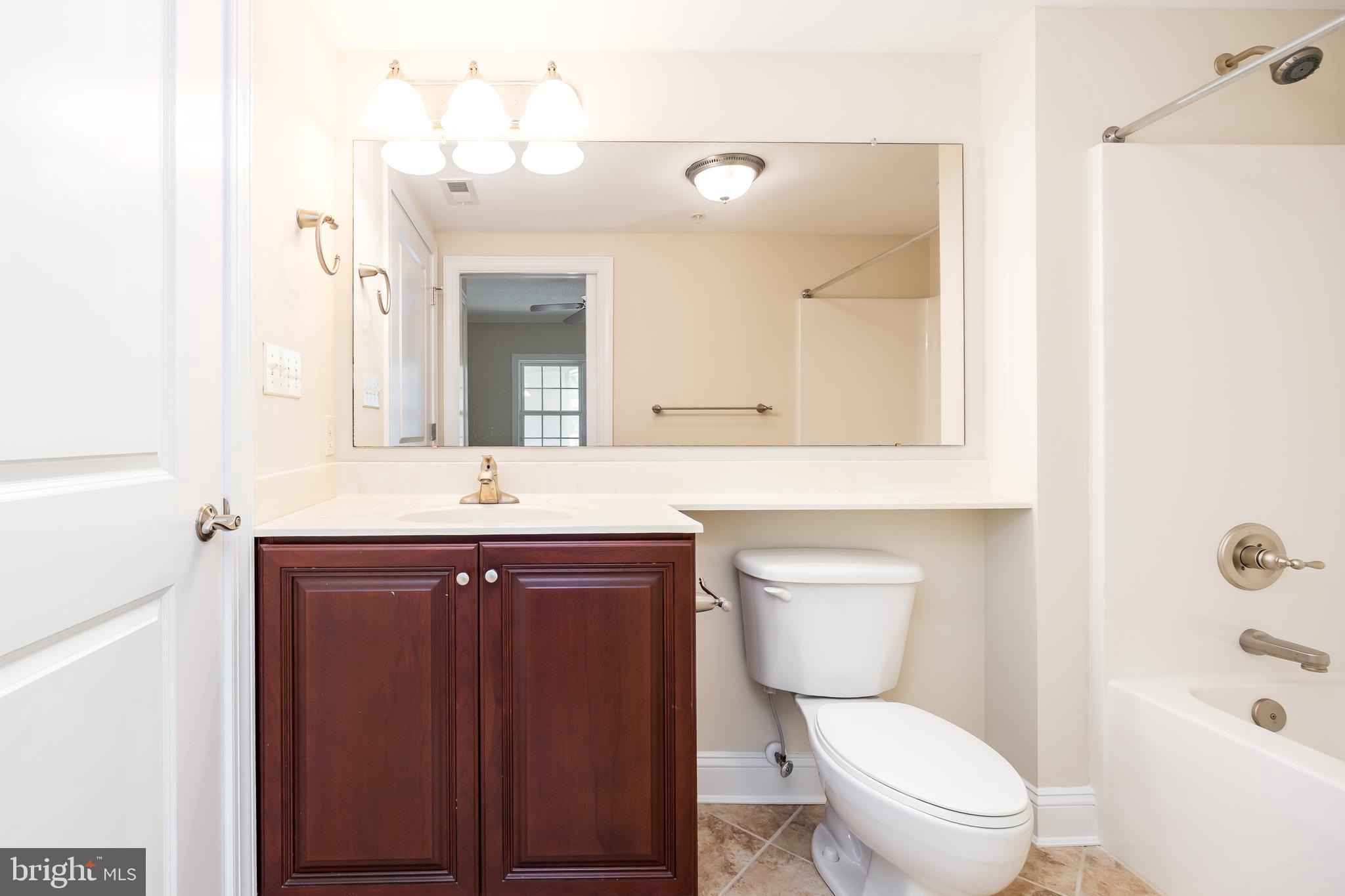 530 Riverside Drive, Unit 202 Salisbury, MD 21801 - Photo 29 of 61 a bathroom with a sink a toilet a mirror and shower