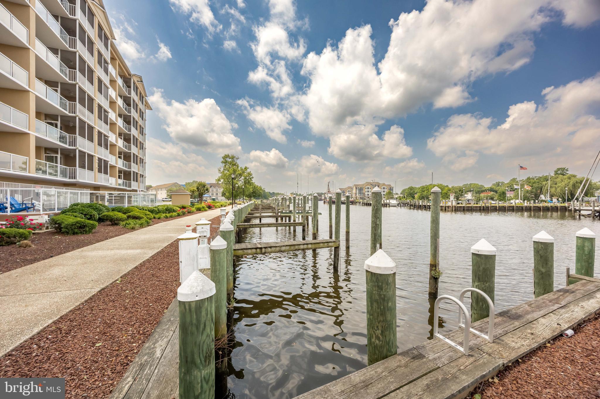 530 Riverside Drive, Unit 202 Salisbury, MD 21801 - Photo 58 of 61 a view of a lake with a building in the background