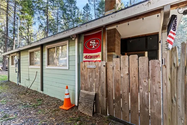 a street sign on a pole on a street