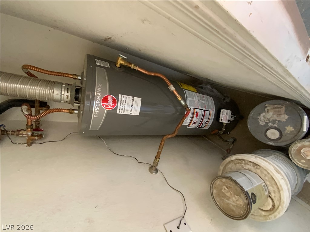 7400 West Flamingo Road, Unit 1039 Las Vegas, NV 89147 - Photo 36 of 40 Essential water heating provided by a modern water heater.