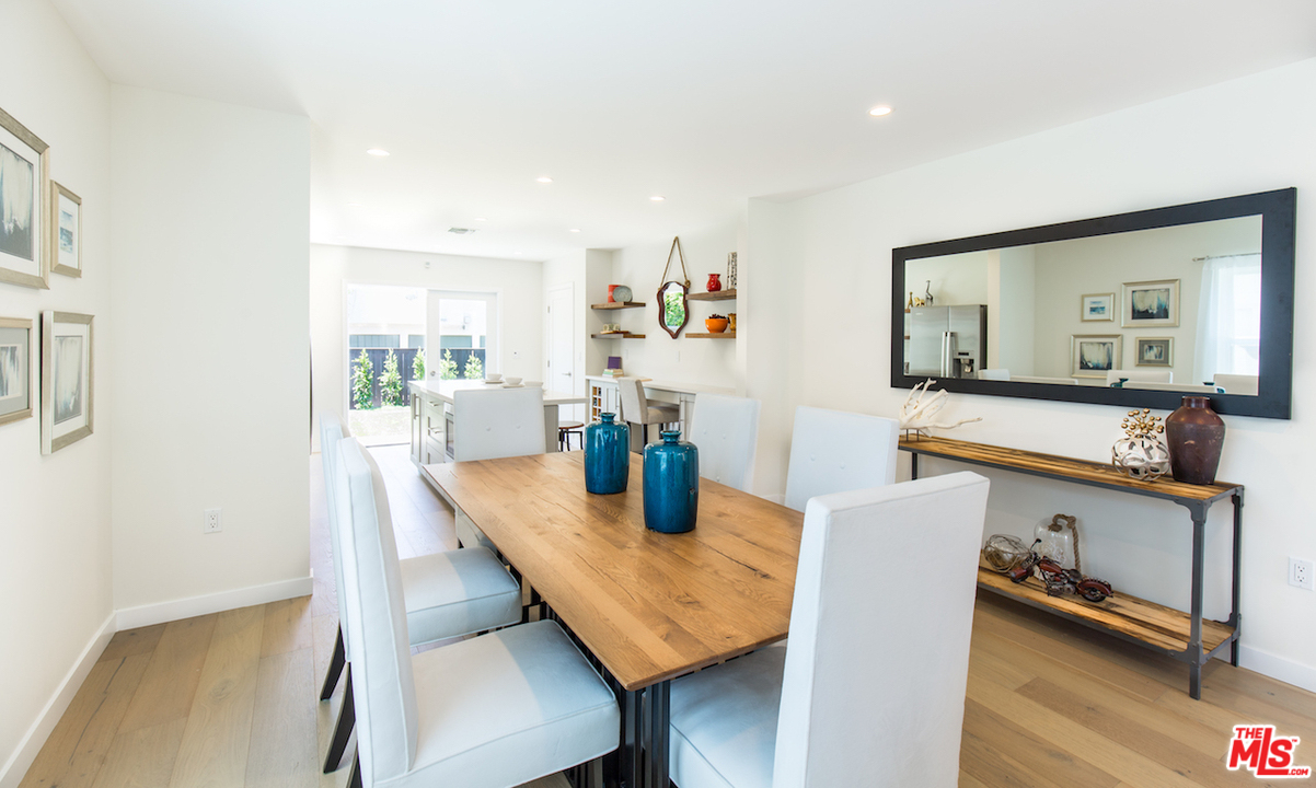 905 Lucille Avenue Venice, CA 90291 - Photo 5 of 24 a view of a dining room with furniture and wooden floor
