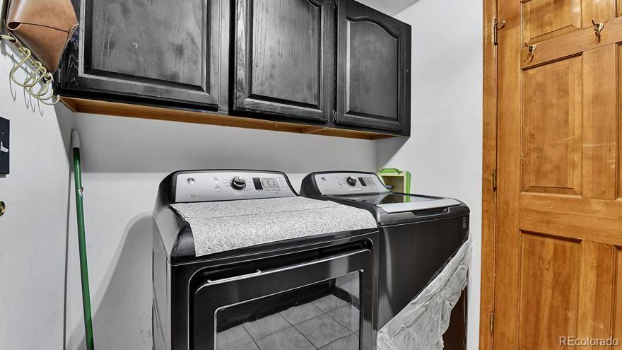 4852 South Carson Street Aurora, CO 80015 - Photo 22 of 48 a close view of a stove top oven sitting inside of a kitchen