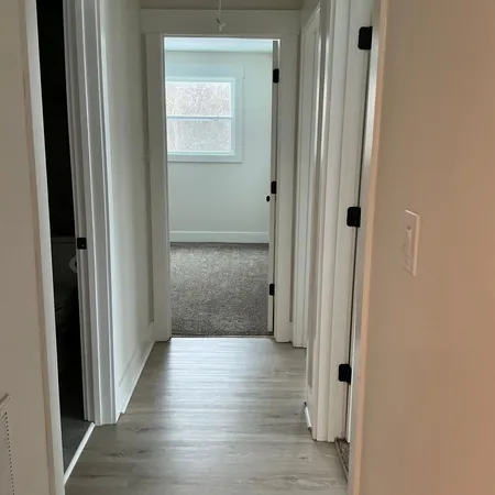 view of room with wooden floor