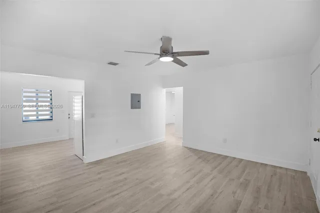 wooden floor in an empty room