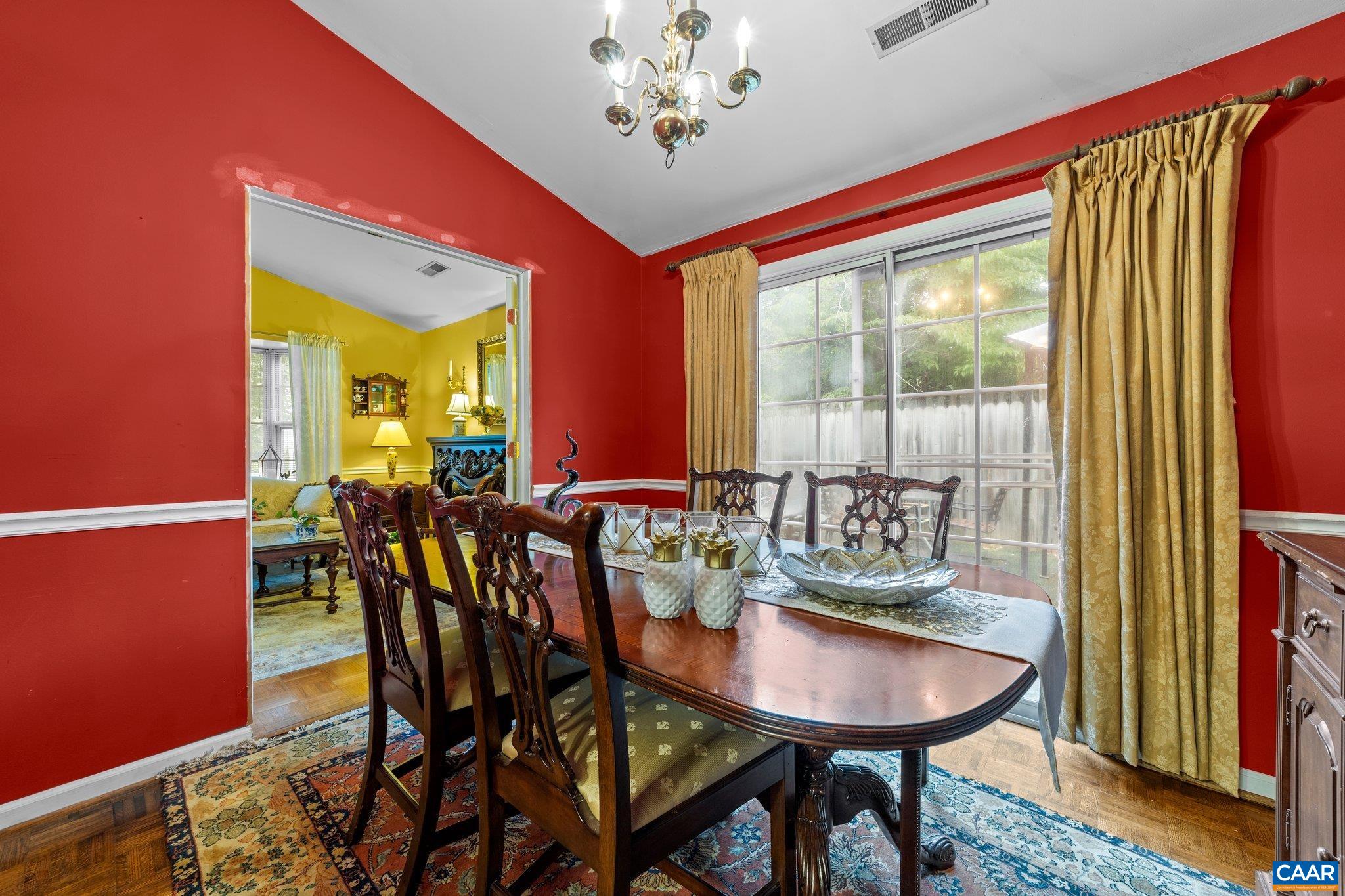 1666 Cool Spring Road Charlottesville, VA 22901 - Photo 14 of 31 a view of a dining room with furniture and a window