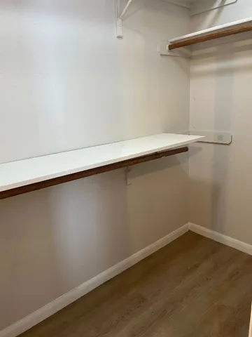 a view of a room with shelf