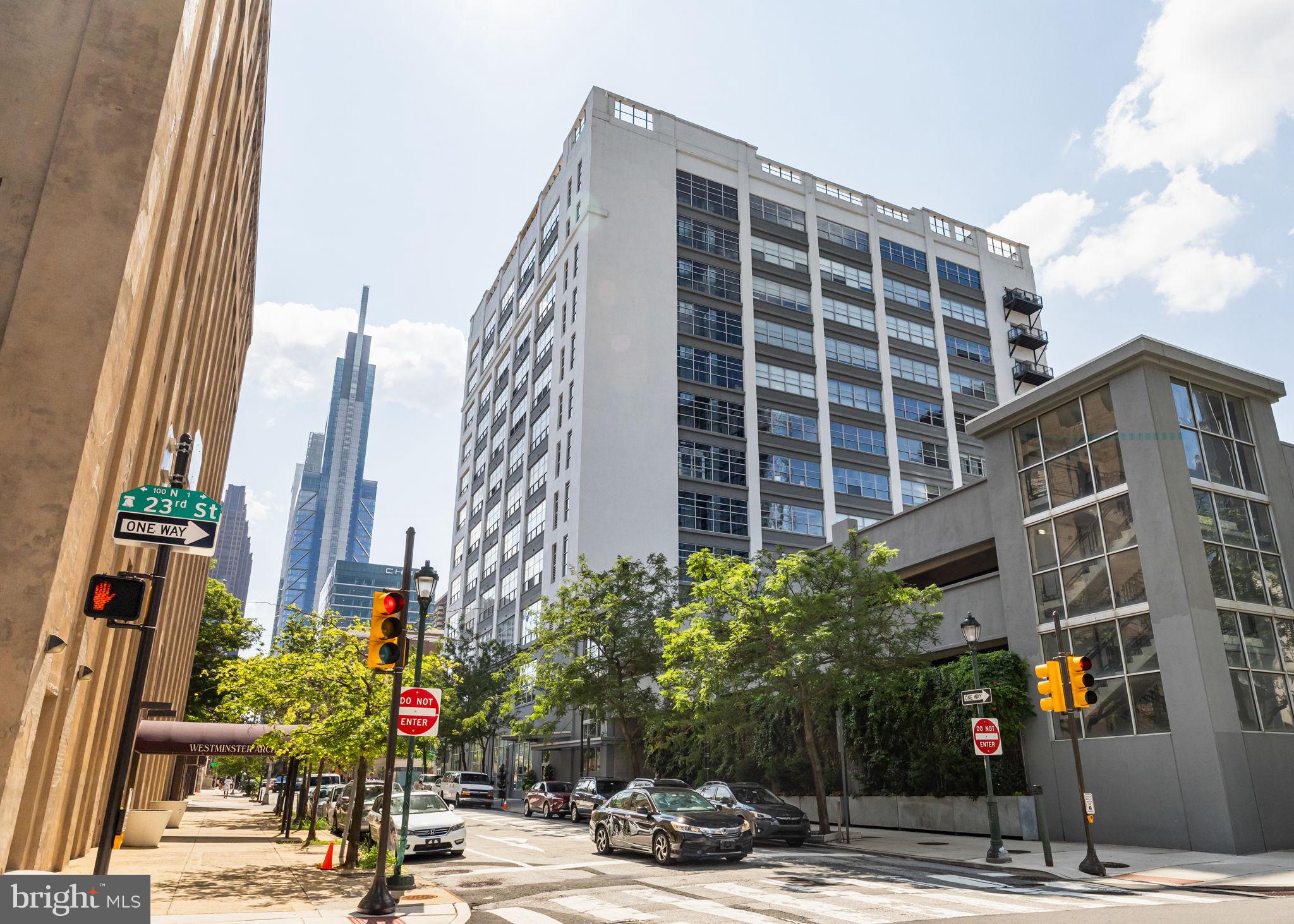 2200-28 Arch Street, Unit 716 Philadelphia, PA 19103 - Photo 33 of 35 a front view of a building with street view