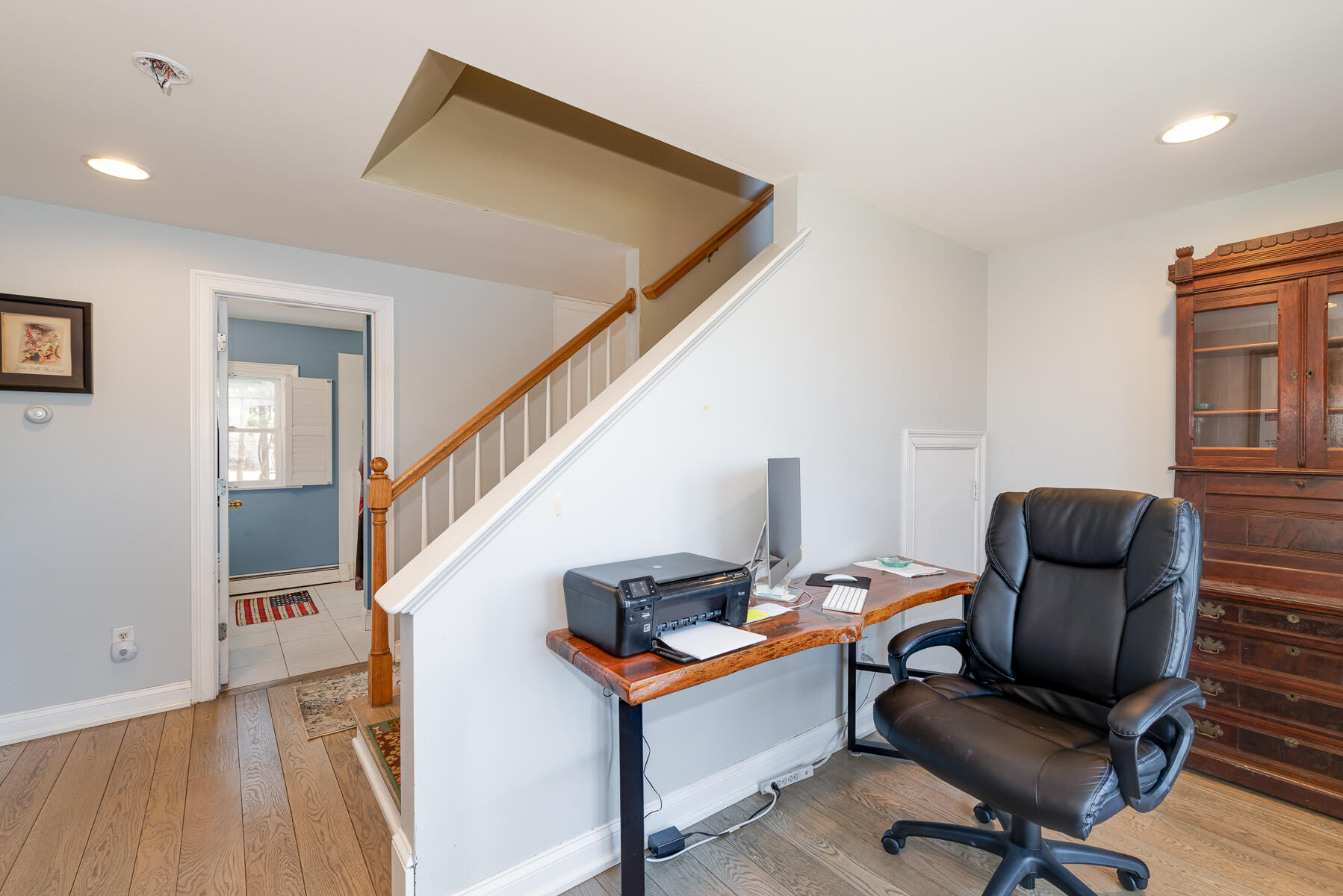 65 Santuit Lane Mashpee, MA 02649 - Photo 18 of 52 a room with furniture and stairs