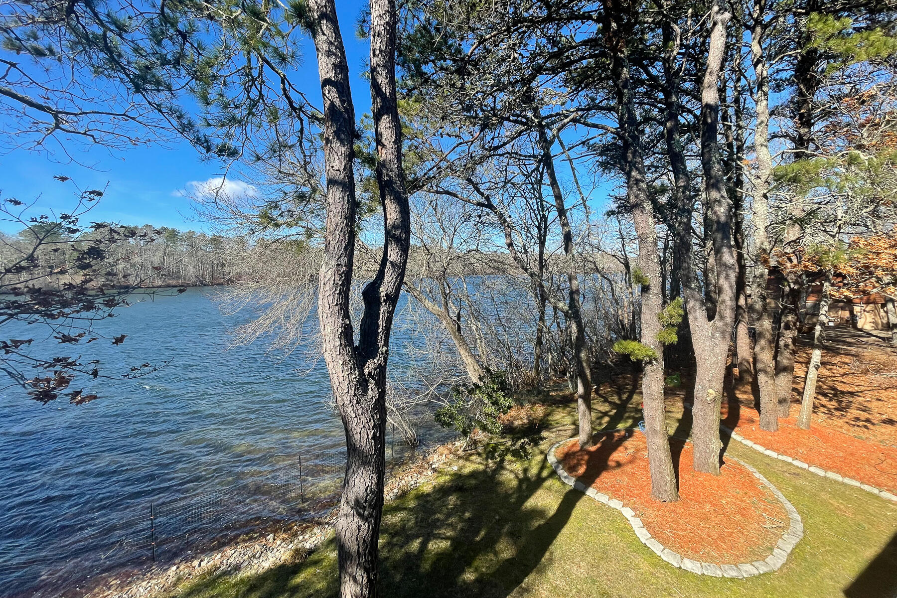 65 Santuit Lane Mashpee, MA 02649 - Photo 41 of 52 a view of swimming pool with a yard