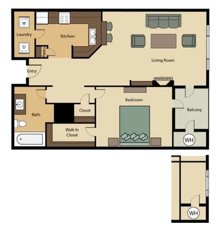 $1,397 | 3558 Piedmont Road Northeast, Unit 1 110, Atlanta, GA 30305