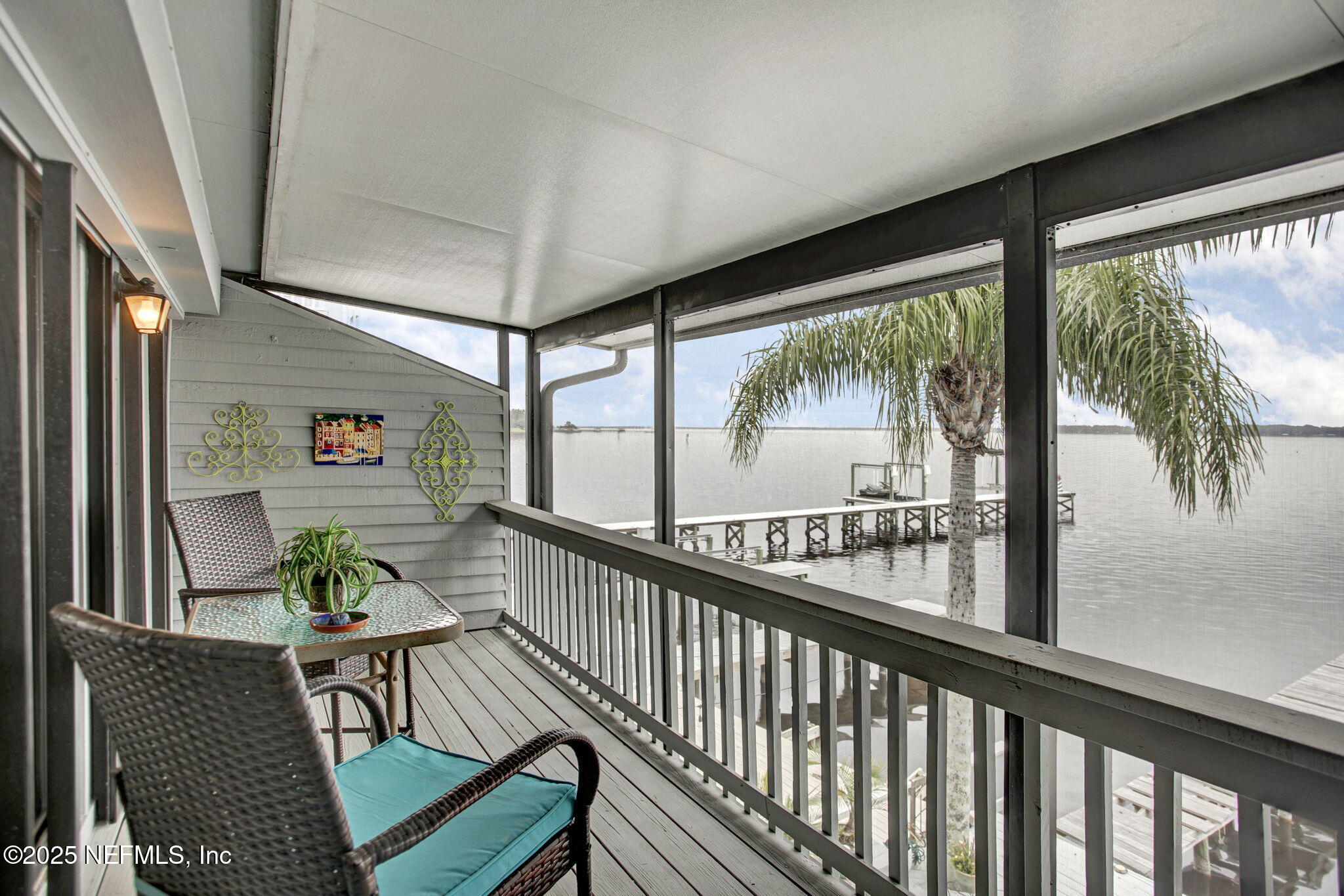 321 Scenic Point Lane Fleming Island, FL 32003 - Photo 29 of 38 Upstairs Waterfront Deck