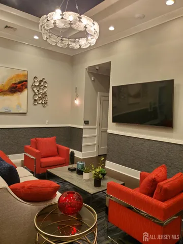 a view of a street with an outdoor space