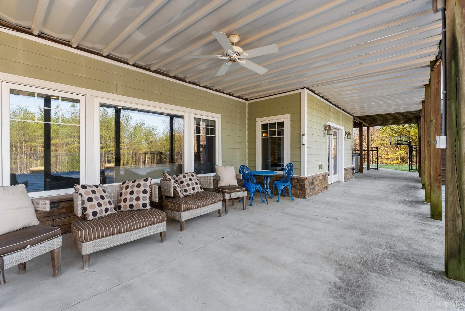 1249 Lees Mill Lane Goode, VA 24556 - Photo 70 of 98 a living room with furniture and a large window
