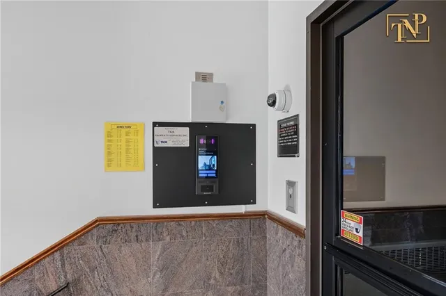 a view of an entryway