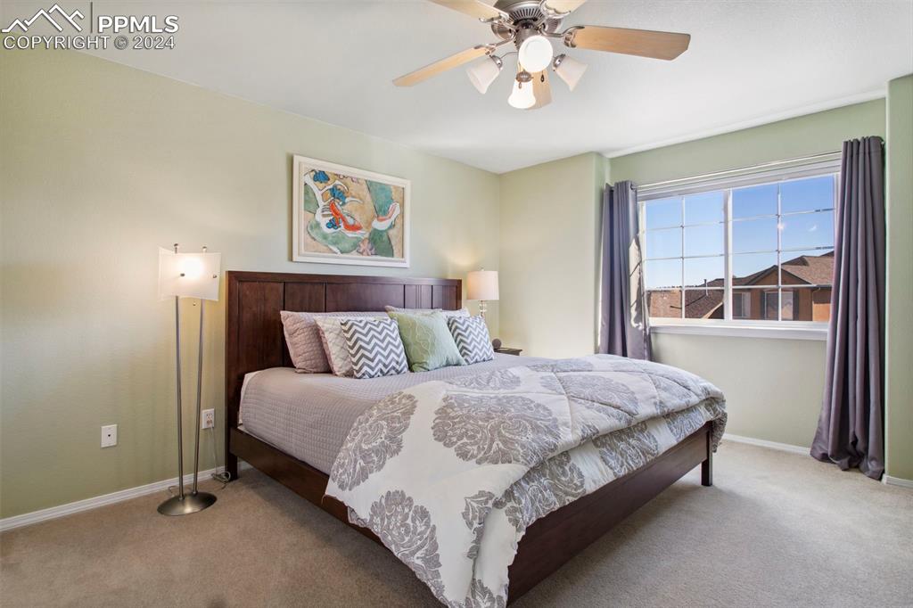 5655 Sonnet Ridge Point Colorado Springs, CO 80918 - Photo 25 of 47 Second upstairs bedroom