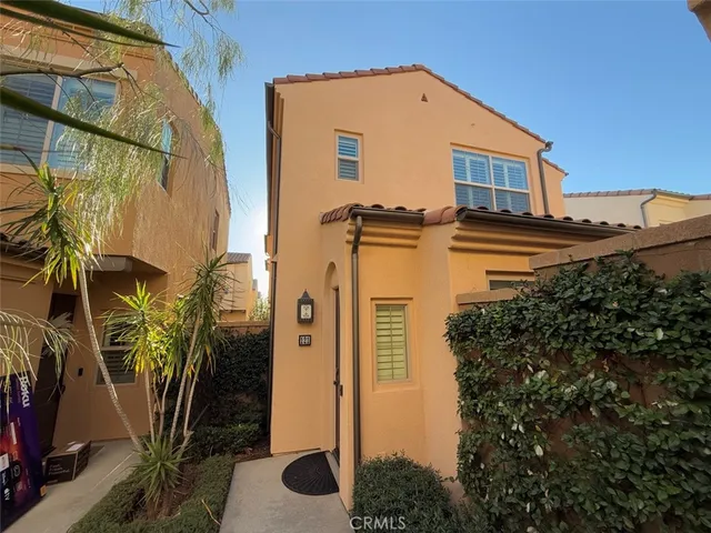 a view of a house with a door