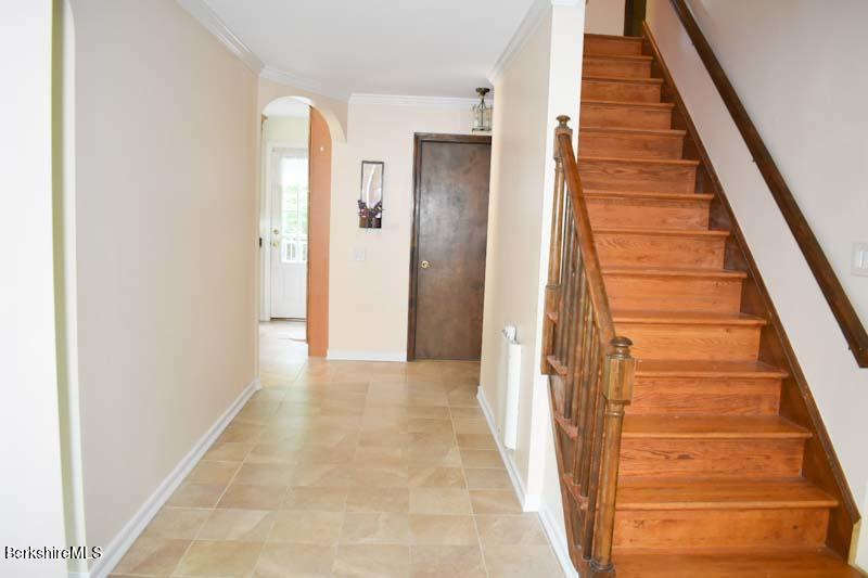488 Summit Road Richmond, MA 01254 - Photo 20 of 44 a view of a hallway with wooden floor and entryway