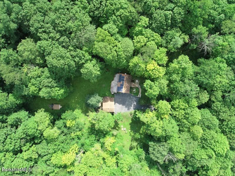 488 Summit Road Richmond, MA 01254 - Photo 4 of 44 an aerial view of a house with a yard