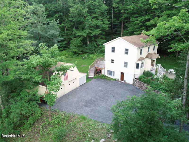 488 Summit Road Richmond, MA 01254 - Photo 7 of 44 an aerial view of a house with backyard
