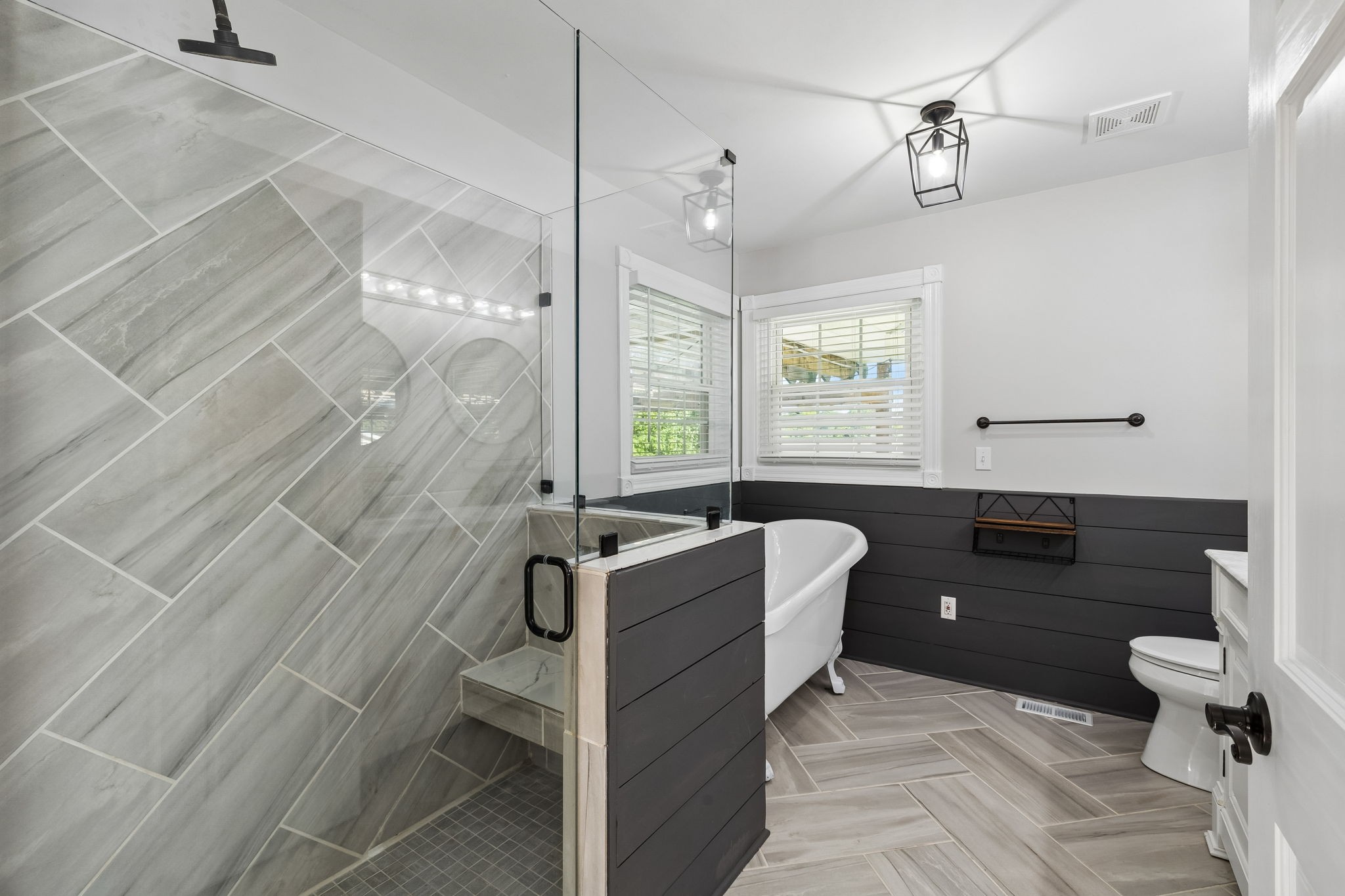 100 Heath Road Charlotte, TN 37036 - Photo 25 of 42 a bathroom with a sink a toilet and shower