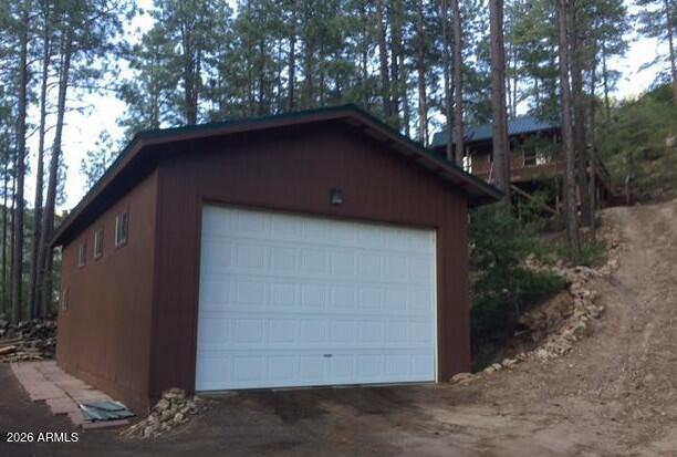 7345 Crown King Road Crown King, AZ 86343 - Photo 7 of 22 a house with a outdoor space