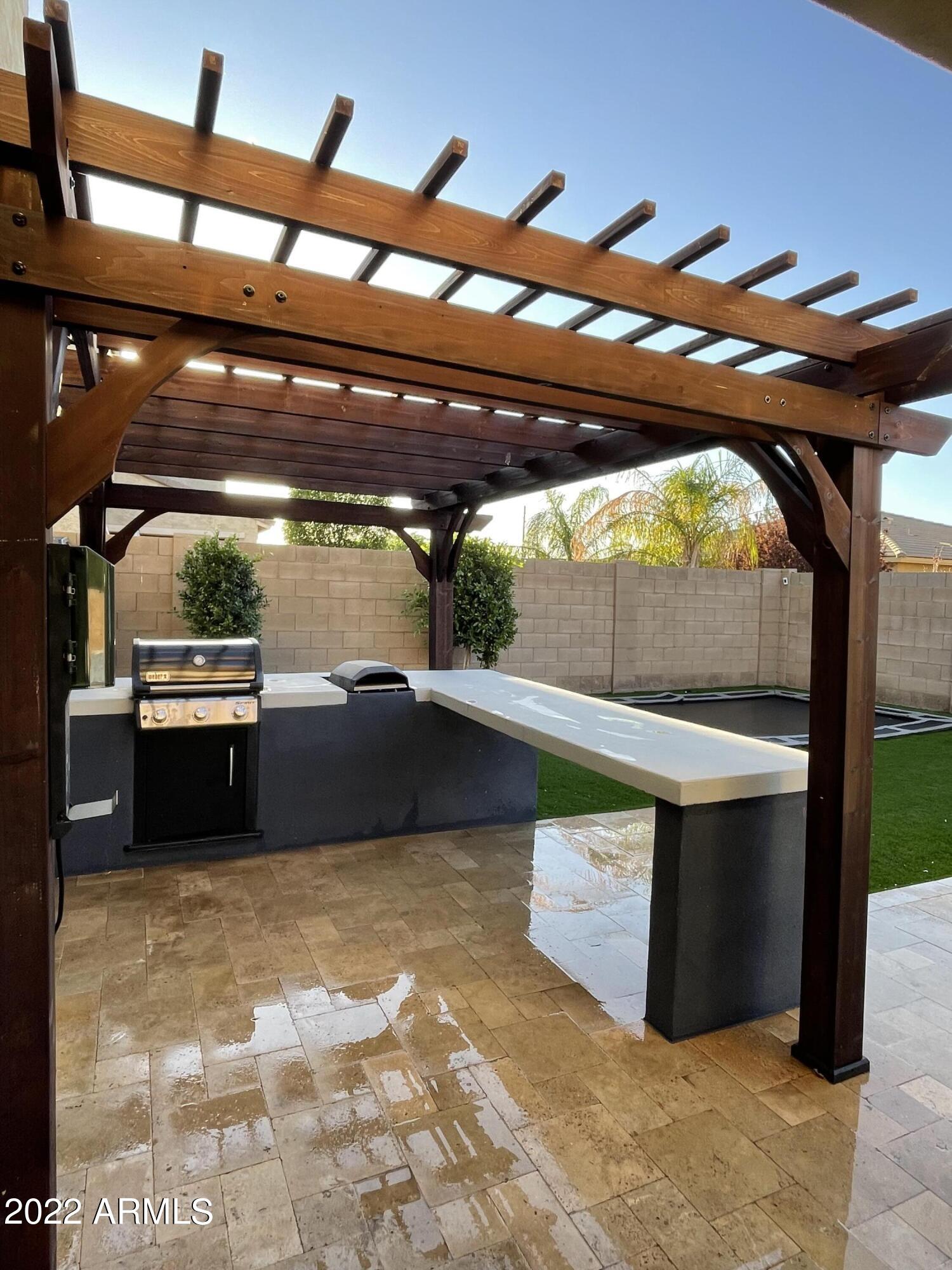 20060 Rosa Road Queen Creek, AZ 85142 - Photo 40 of 46 Backyard BBQ Area