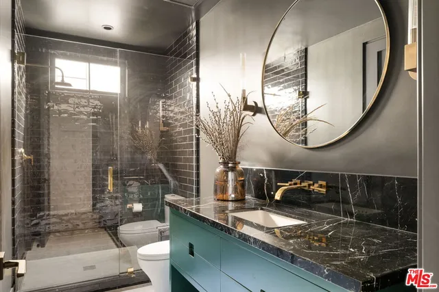 a view of a living room and a couch