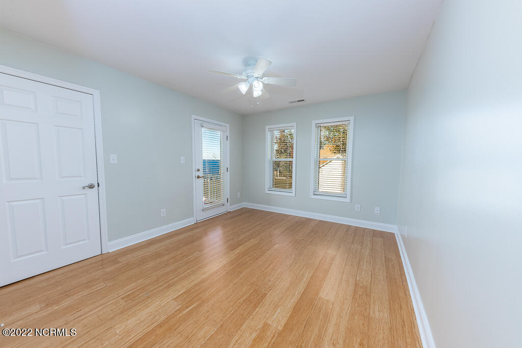 961 Becton Road Havelock, NC 28532 - Photo 20 of 42 second level bedroom with covered porch access