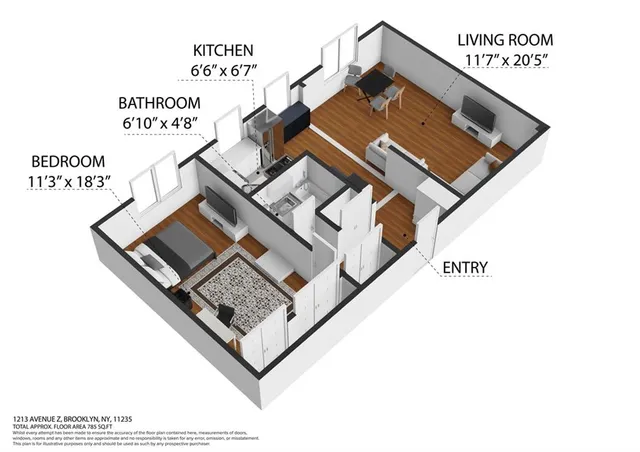 $349,000 | 1213 Avenue Z, Unit D24 | Sheepshead Bay